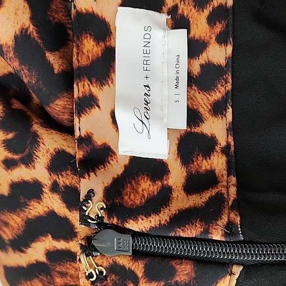 Lover’s + Friends Cain High Rise Slim Tapered Pants Jaguar Size Small Mob Wife - Picture 14 of 15